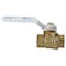 Tmg 1/4 in. Lead Free Brass FNPT x FNPT Full-Port Ball Valve 94ALF10301TMG - alternate 3